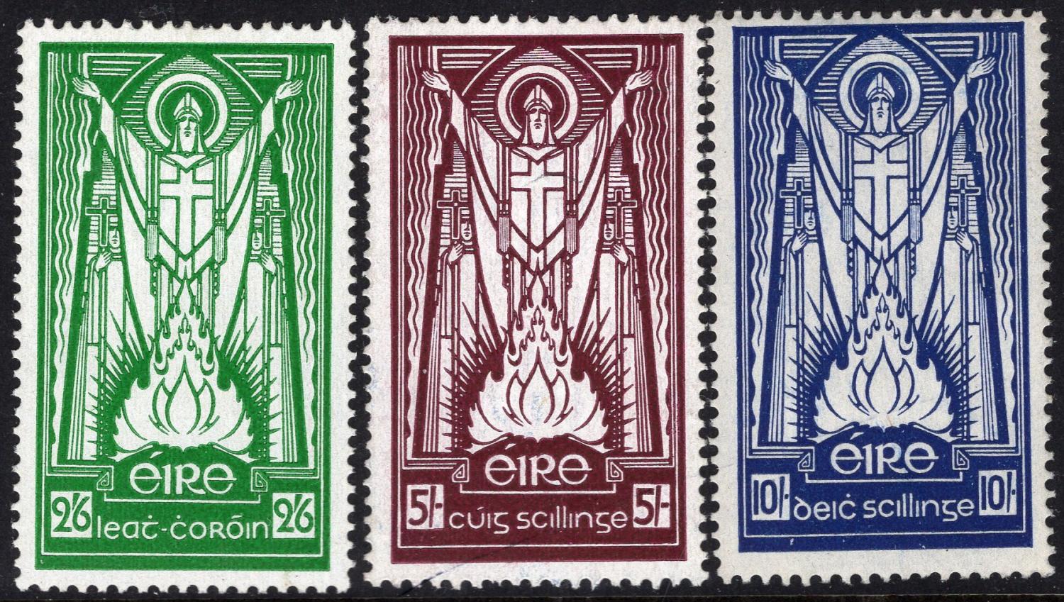IRELAND-1937 High Values Set