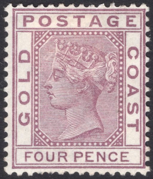 GOLD COAST-1885 4d Deep Mauve Sg 16 MOUNTED MINT | Imperium Stamps Ltd