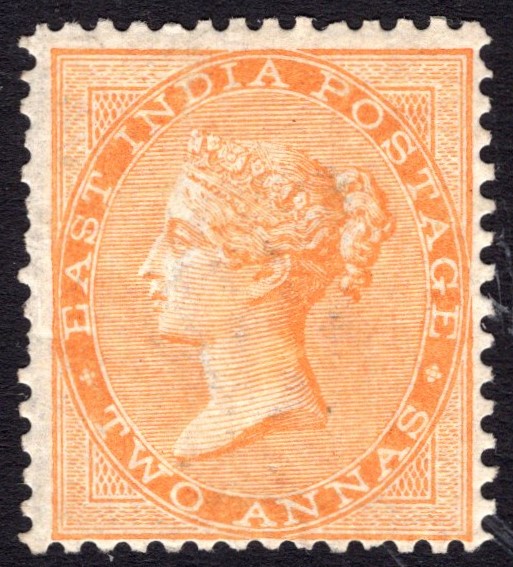 INDIA-1865 2a Orange