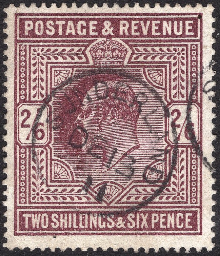 GB-Sg 317 2/6 Dark Purple