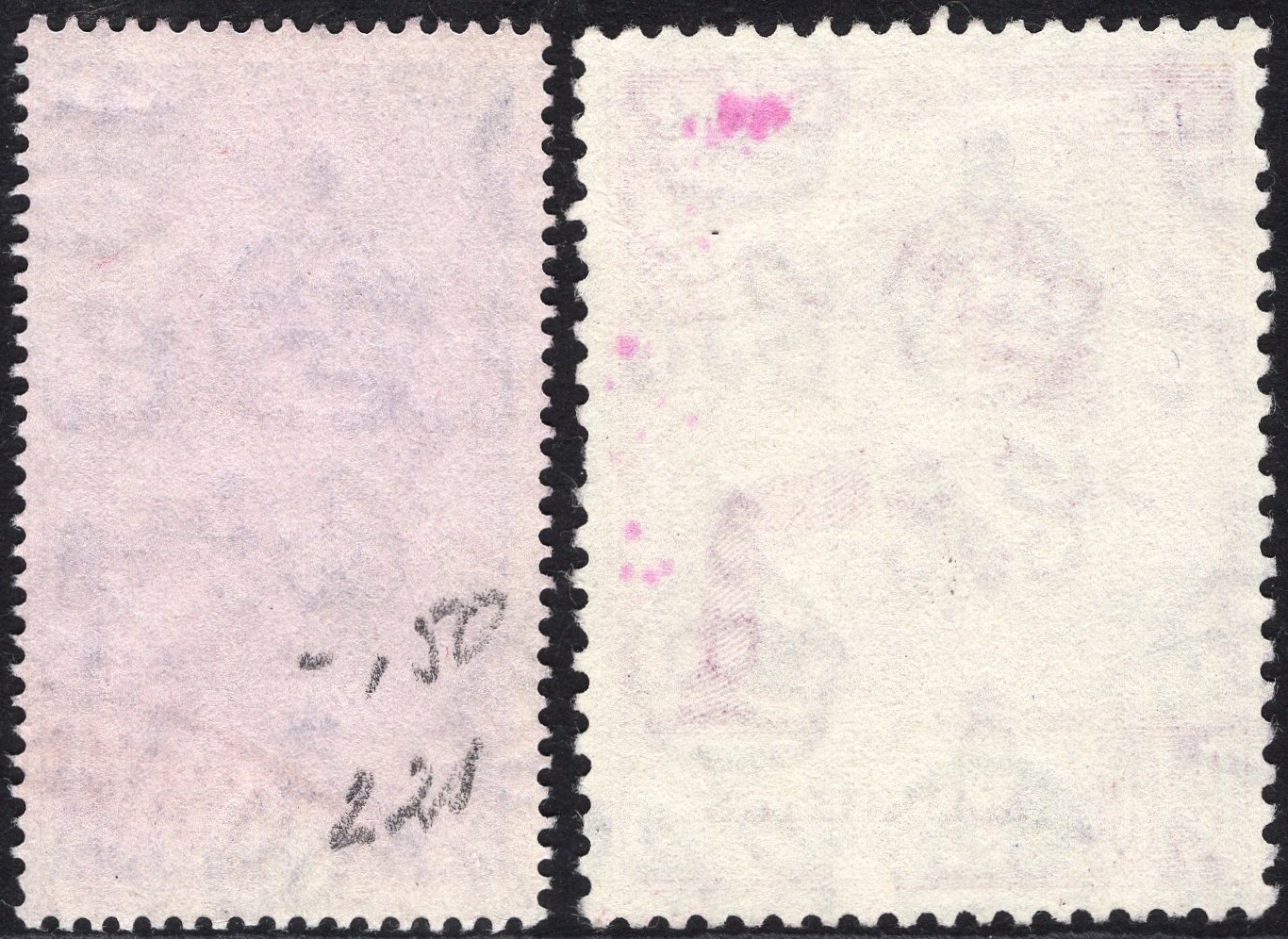 MAURITIUS-1948 Royal Silver Wedding Set Sg 270-271 FINE USED - Image 2