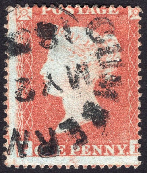 GB-Sg 17 Spec C1 1d Red Plate 197