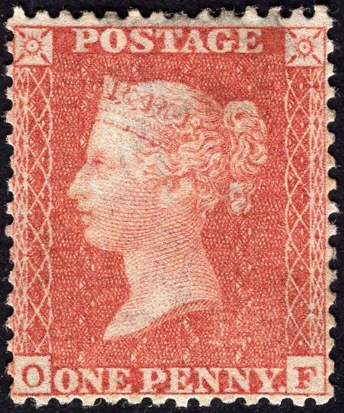 GB-Sg 29 1d Red Brown OF AVERAGE MOUNTED MINT thinned
