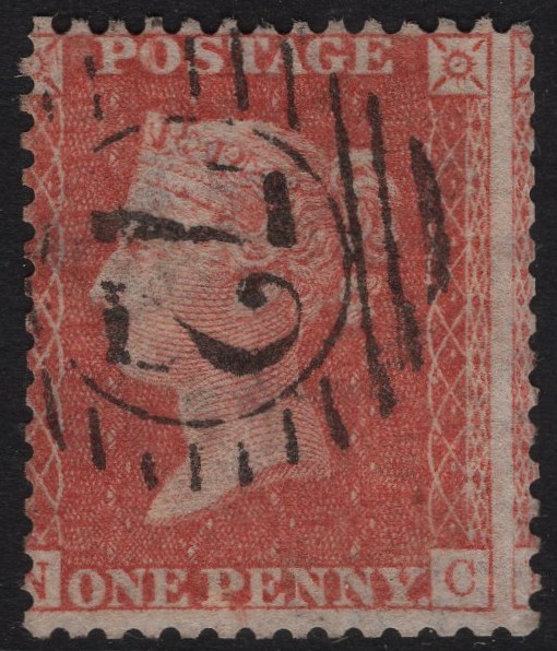 GB-Sg 40 Spec C9(3) 1d Pale Red Plate 45 NC