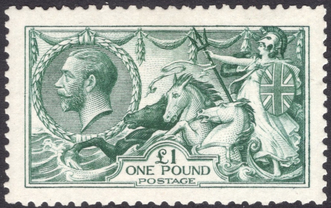 GB-Sg 404 £1 Dull Blue Green