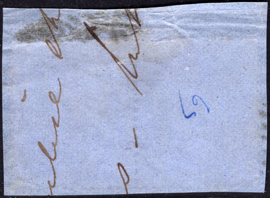 GB-Sg 66 4d Rose Carmine (Large Garter) pair on piece - Image 2