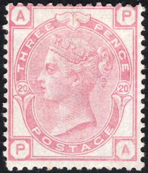 GB-Sg 144 3d Pale Rose Plate 20